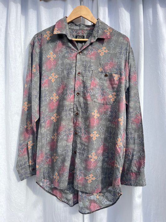 90’s Cotton Printed Shirt