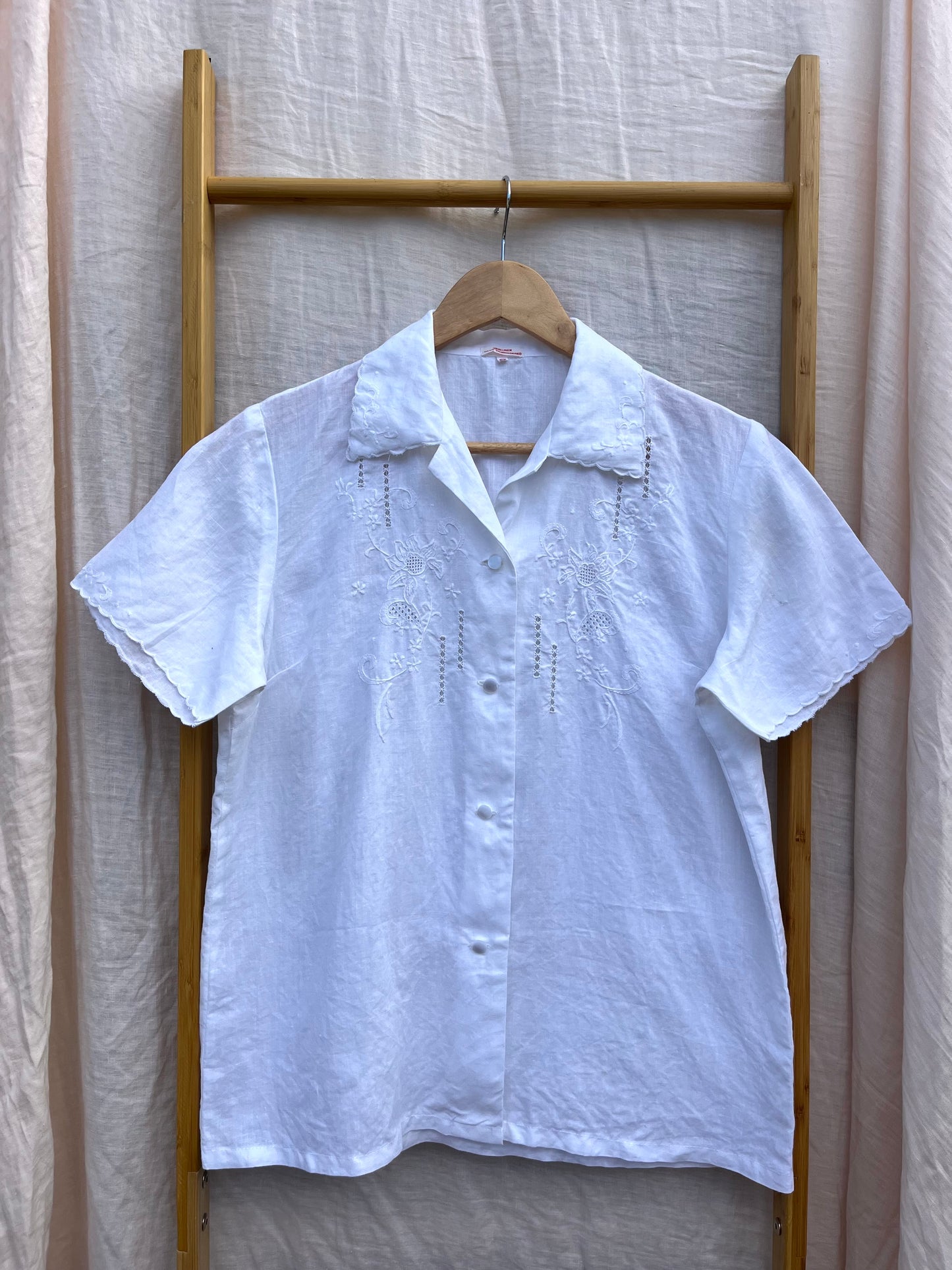 Vintage Handmade Embroidered Shirt